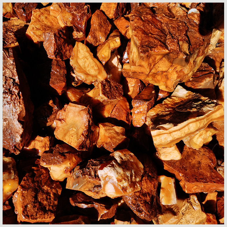 矿口直供缅黄蛋黄毛料 缅甸缅黄原石原料 直供缅黄雕刻珠子毛料