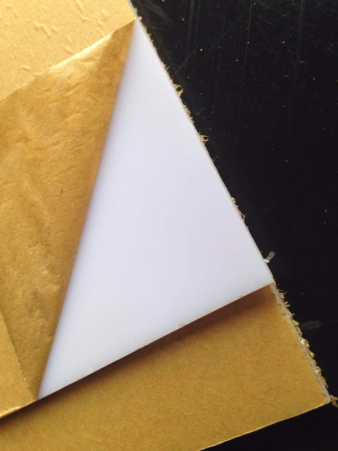 乳白色亚克力白色压克力板灯罩板灯箱沙画乳白透光扩散板定做尺寸