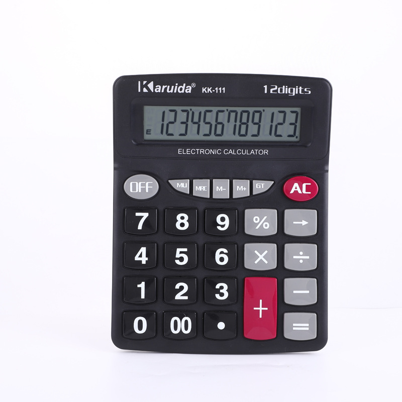 Foreign Trade Calculator KK-111 Large Classic Office Desktop Financial Computer Factory Direct Sales