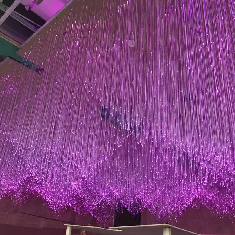 批发光纤梦幻光纤灯网红光纤灯pmma优质塑料光纤丝