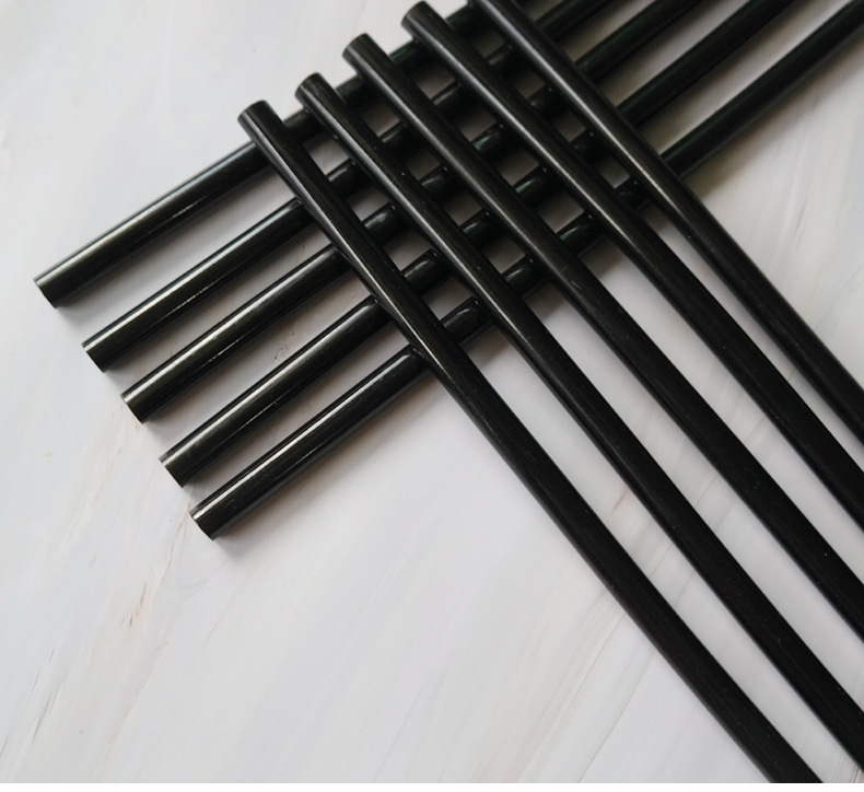 黑胶棒单条1根起 黑色热熔胶棒 高粘型耐高温黑色热熔胶棒