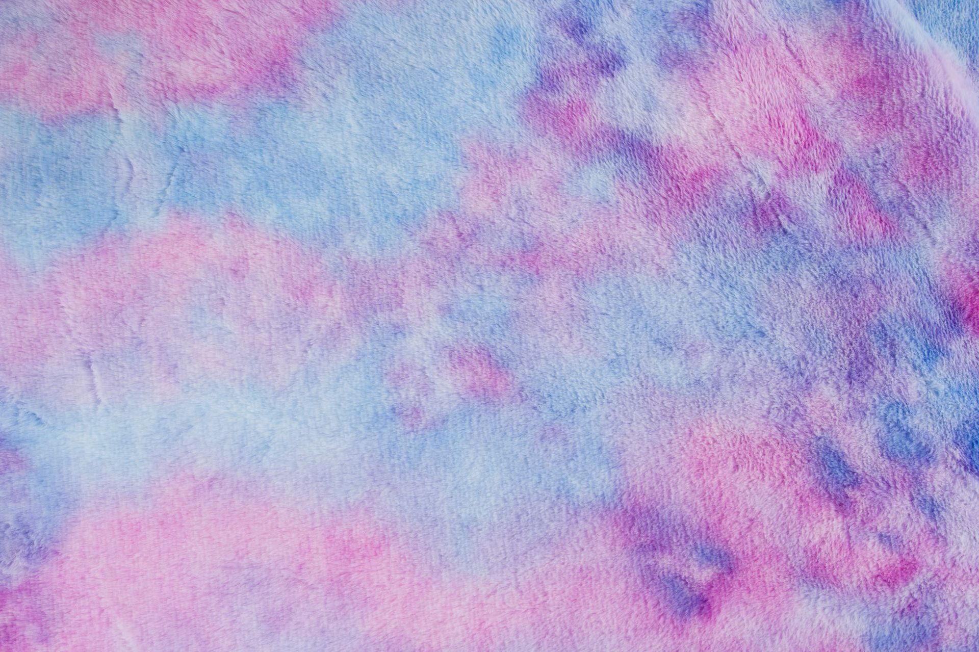 兔毛梦幻扎染毛绒公仔外套工艺品面料厂家直销