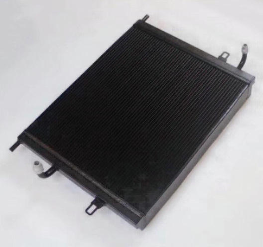 改装适用于宝马b48b58发动机涡轮原装位加大加厚水冷式中冷器水箱