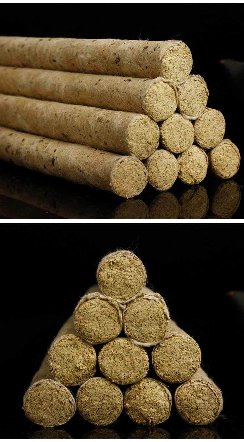 10:1桑皮纸手作卷制艾灸条散装厂家定制艾众生南阳陈艾条批发