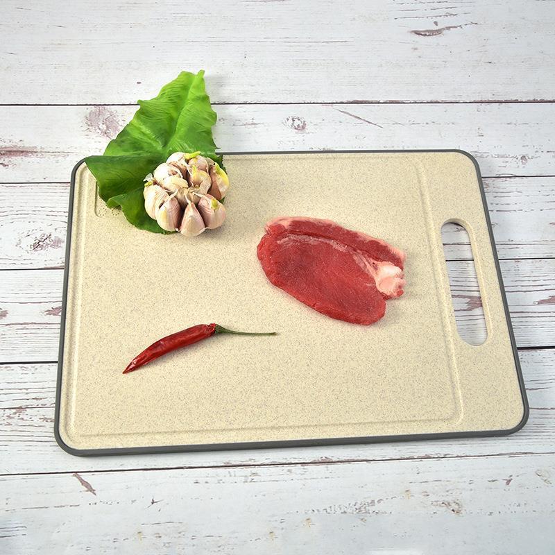 小麦秸秆防霉砧板厨房中号切水果菜板多功能家用防滑创意砧板