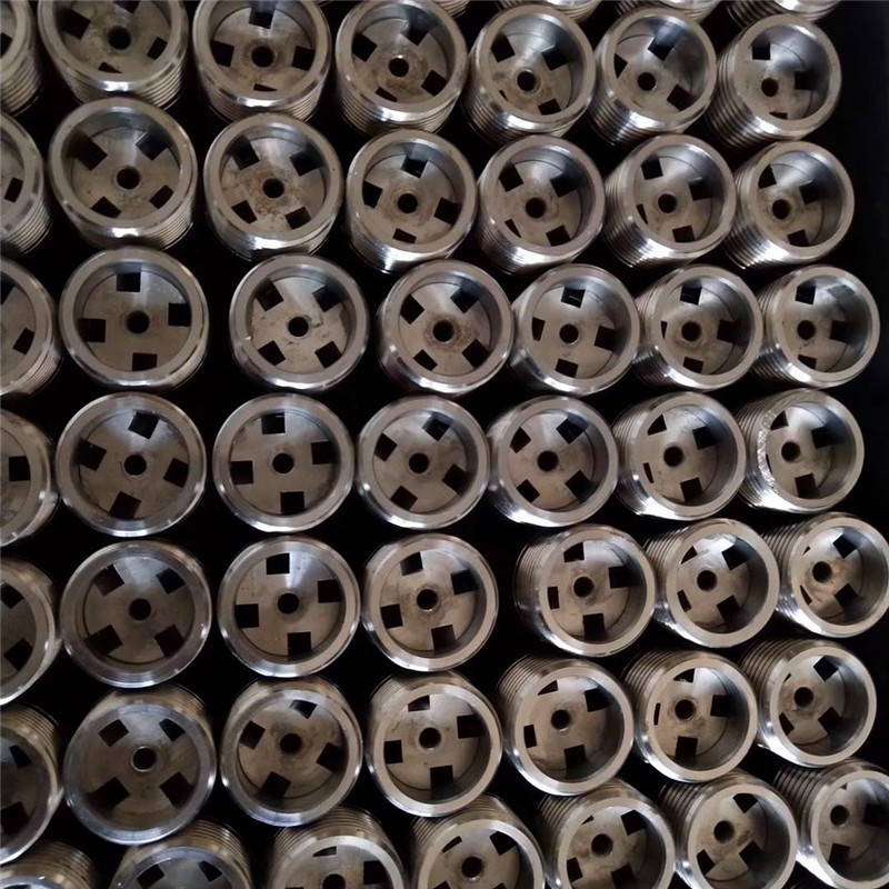 烟气降温除尘实心锥喷嘴雾化喷头单流体喷枪头喷淋头316l内外螺纹