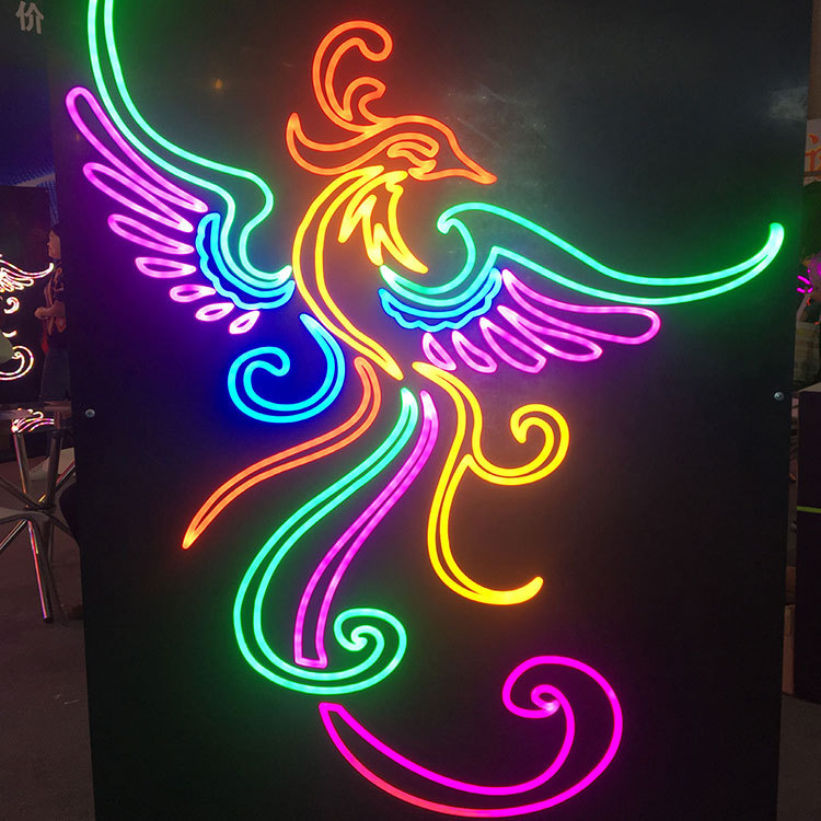 佛山厂家定制led霓虹灯广告牌造型定制英文字母精美图案门头招牌