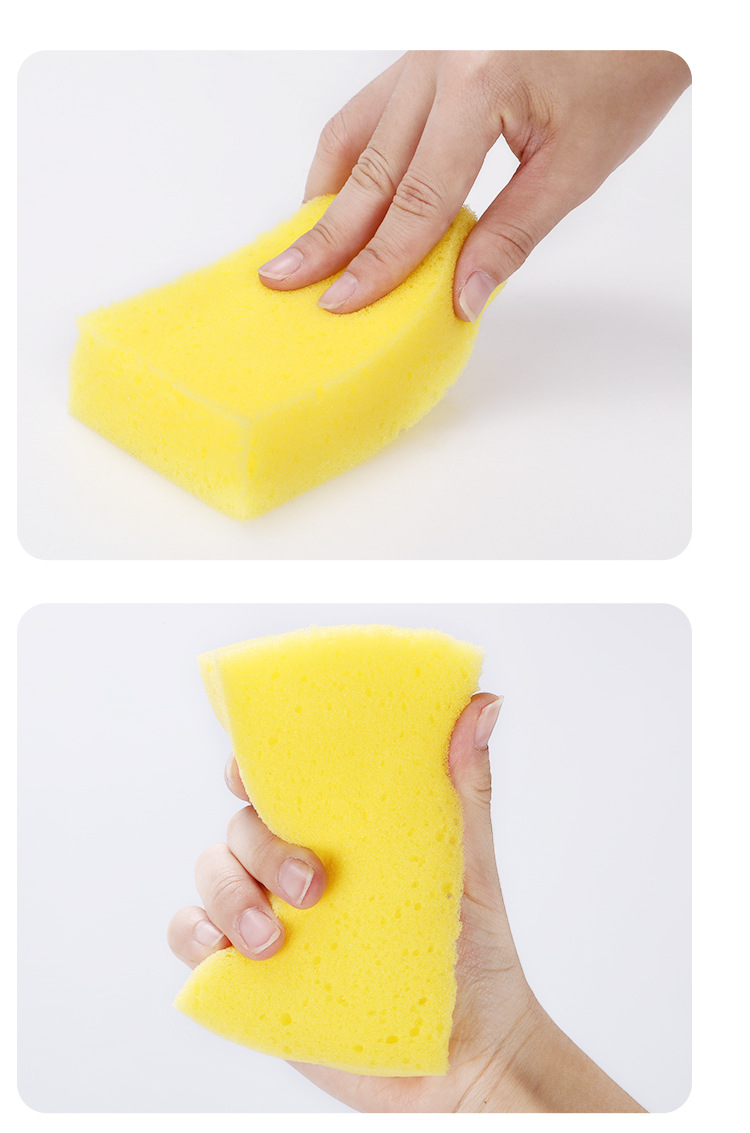 洗车海绵专用特大号擦车吸水海绵块高密度海绵强力去污棉汽车用品