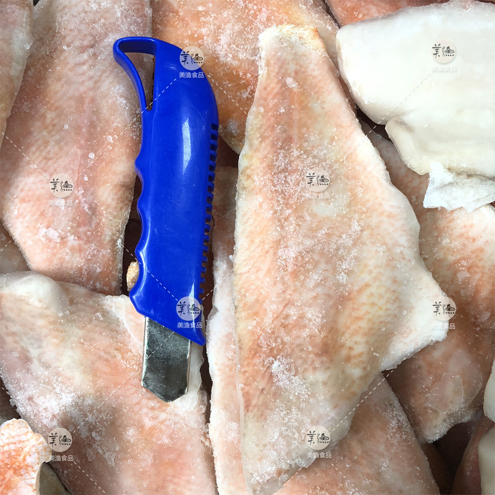 新鲜冷冻红鱼片 海鲜水产大眼鱼富贵鱼 香煎油炸 蒸煮即可10kg/件