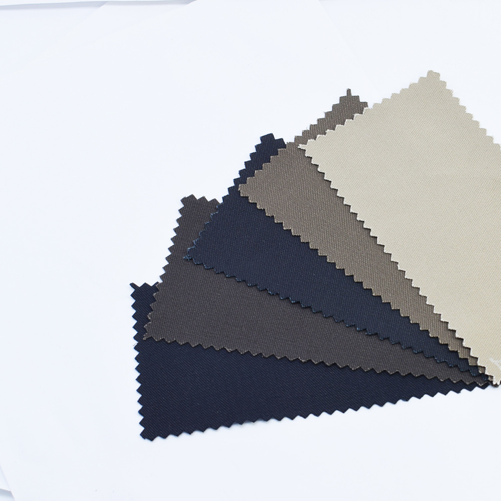 2020恒顺达棉聚酯纤维混纺舒爽再生纤维17裤子男弹力面料