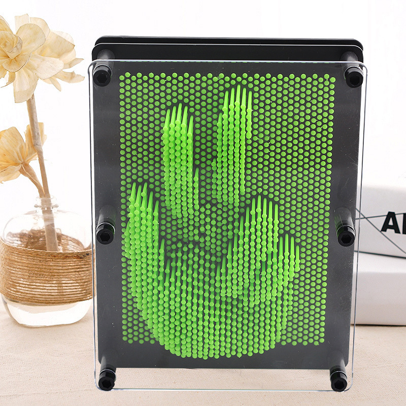 创意生日礼物3d克隆儿童手模玩具 三维针雕百变针画手模儿童玩具