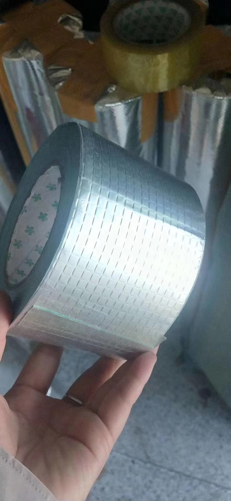 自粘强力铝箔贴耐高温屋顶防水贴水泥地面干裂堵漏防漏丁基胶带