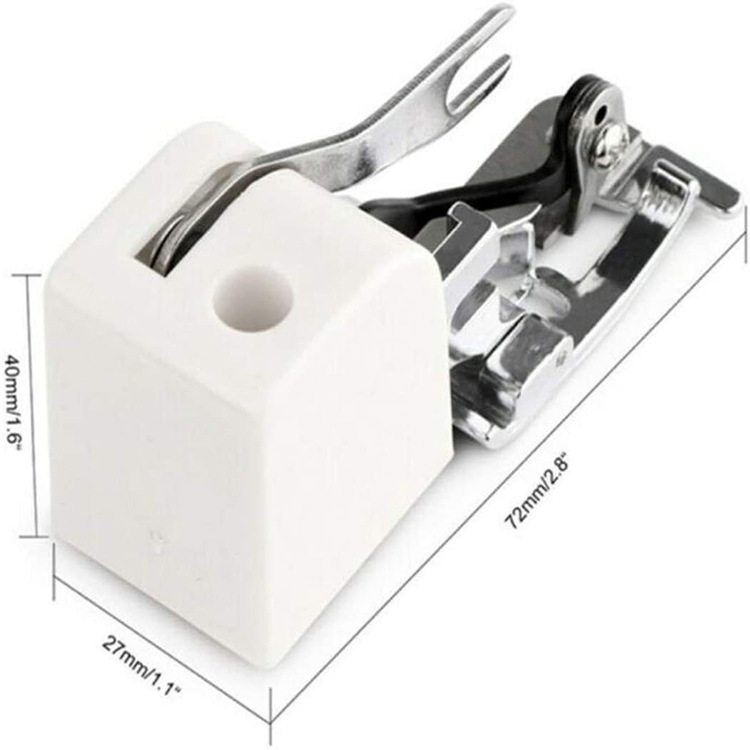 Cross-Border New Product Domestic Multifunctional Sewing Machine Accessories Side Cut Edging Knife Lock Presser Foot Sewing Machine Presser Foot