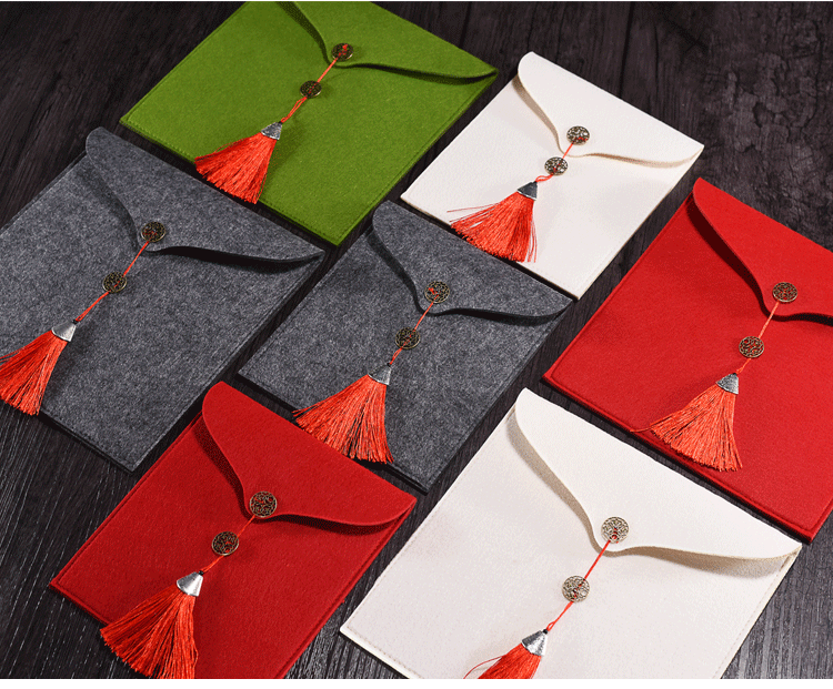 复古茶饼布袋200g357g普洱茶福鼎白茶收纳包装袋布质信封茶袋定制