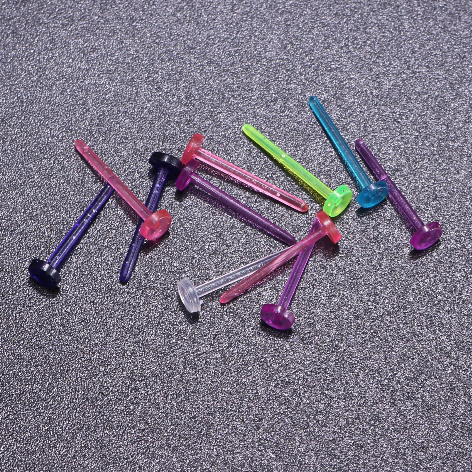 耳棒耳钉韩国气质个性塑料棒塑料简约学生耳棍耳针火柴头女