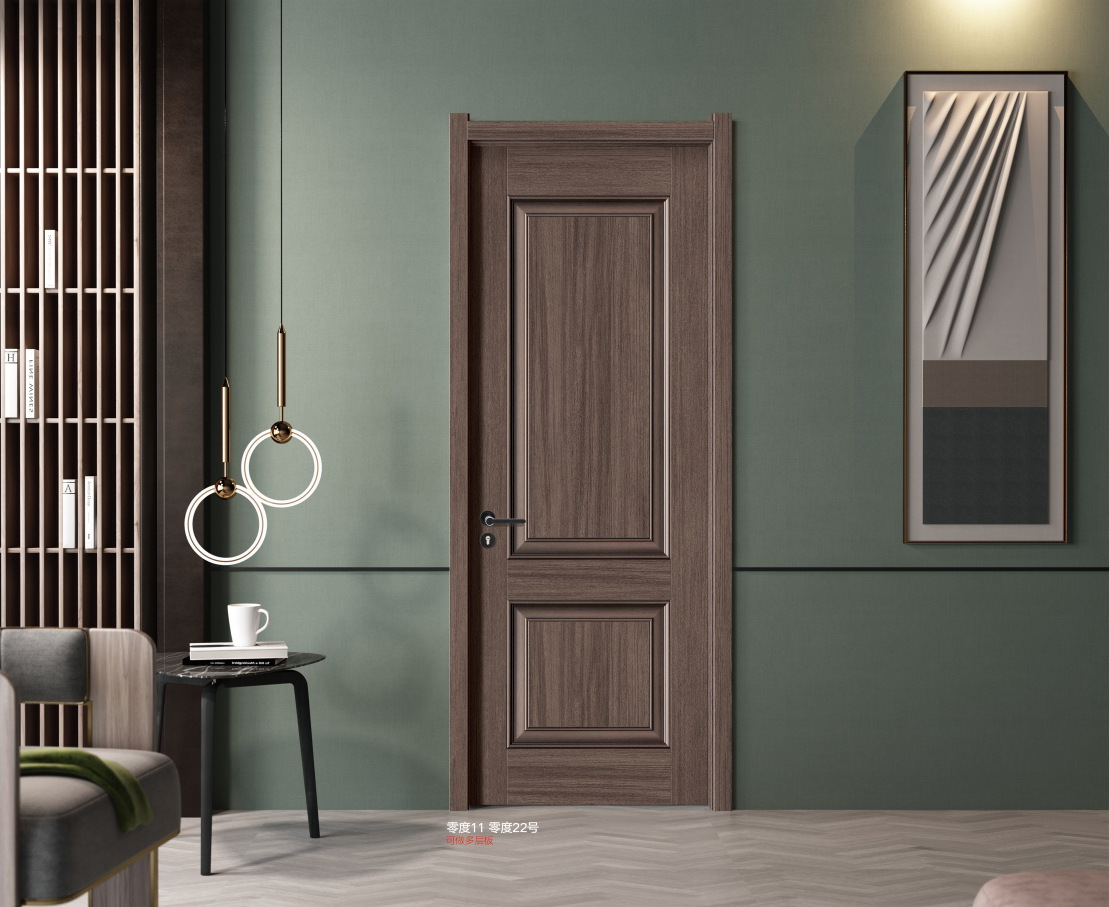 厂家定制家用环保简约平开门室内隔音酒店套装复合卧室房门定制