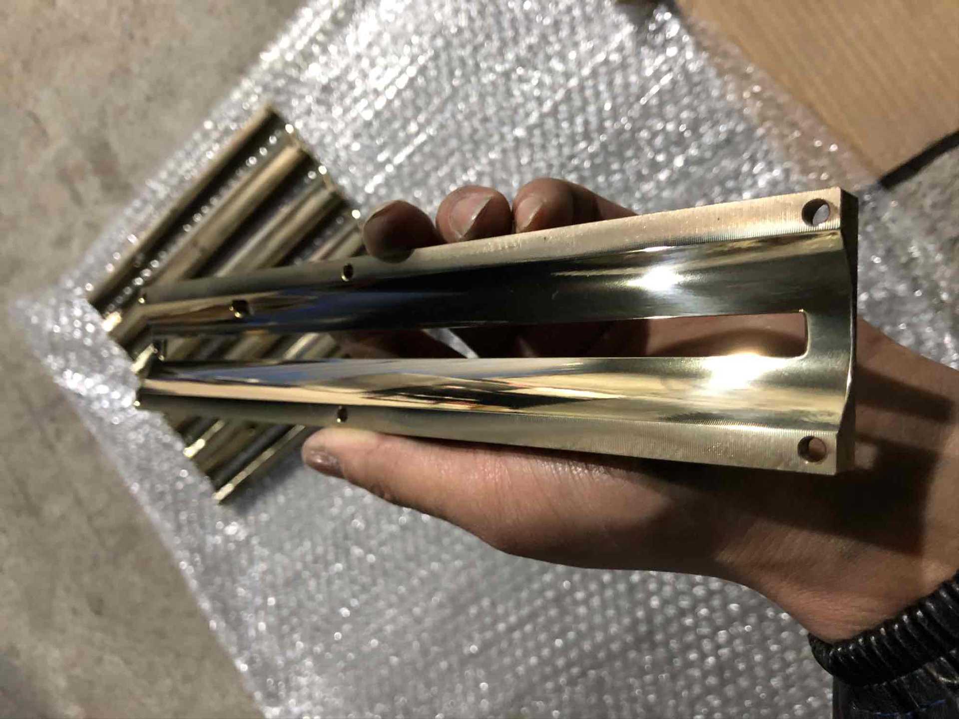 铜件镜面抛光黄铜抛光拉丝紫铜镜面处理抛光