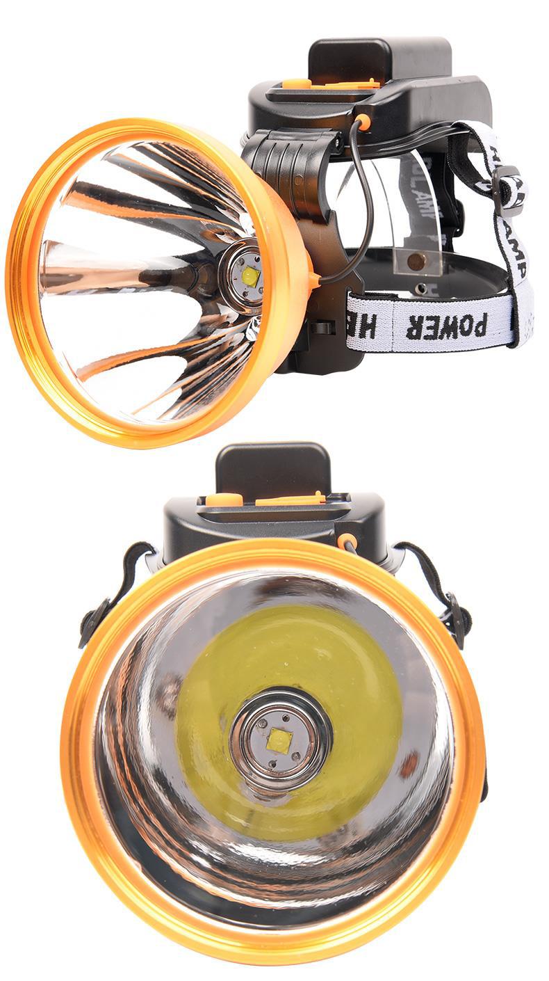 9900w头灯强光充电超亮p90远射led户外黄光疝气头戴式手电筒矿灯