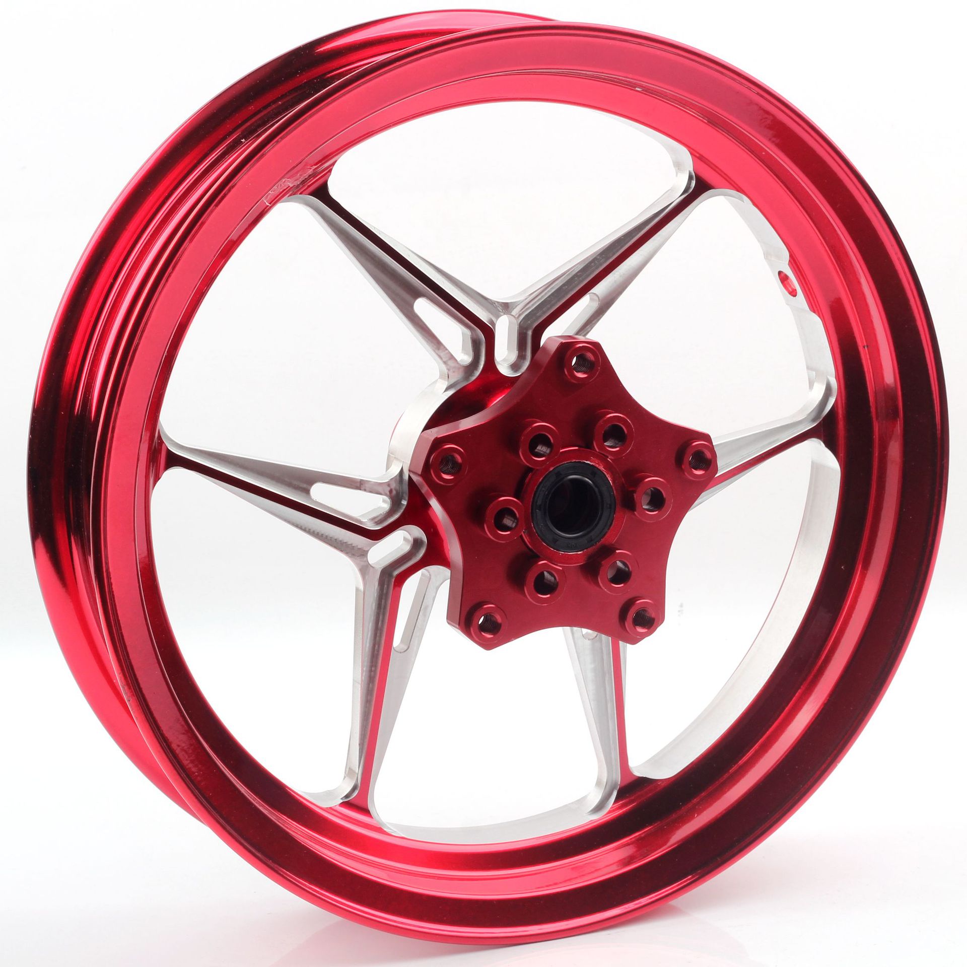 摩托车电动车改装锻造轮毂pds电摩劲战三代目小牛小龟福喜鬼火bws