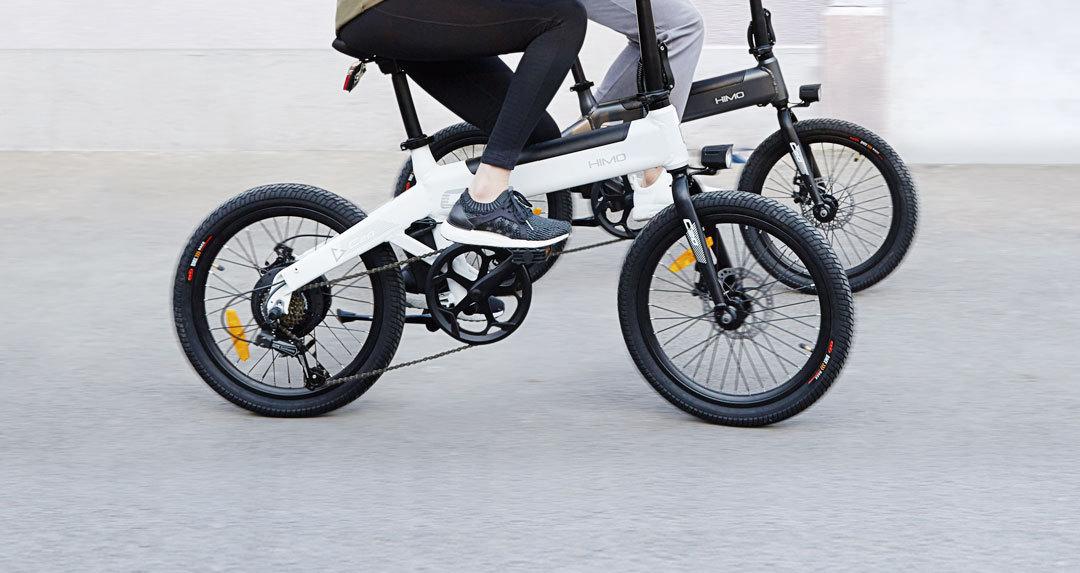 小米有品himo c20 电动助力自行车