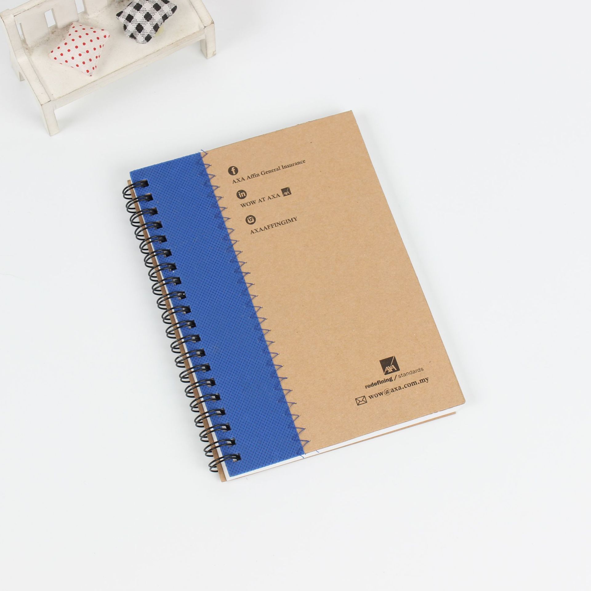 厂家批发牛皮纸线圈本定做商务办公活页笔记本学生记事本定制logo