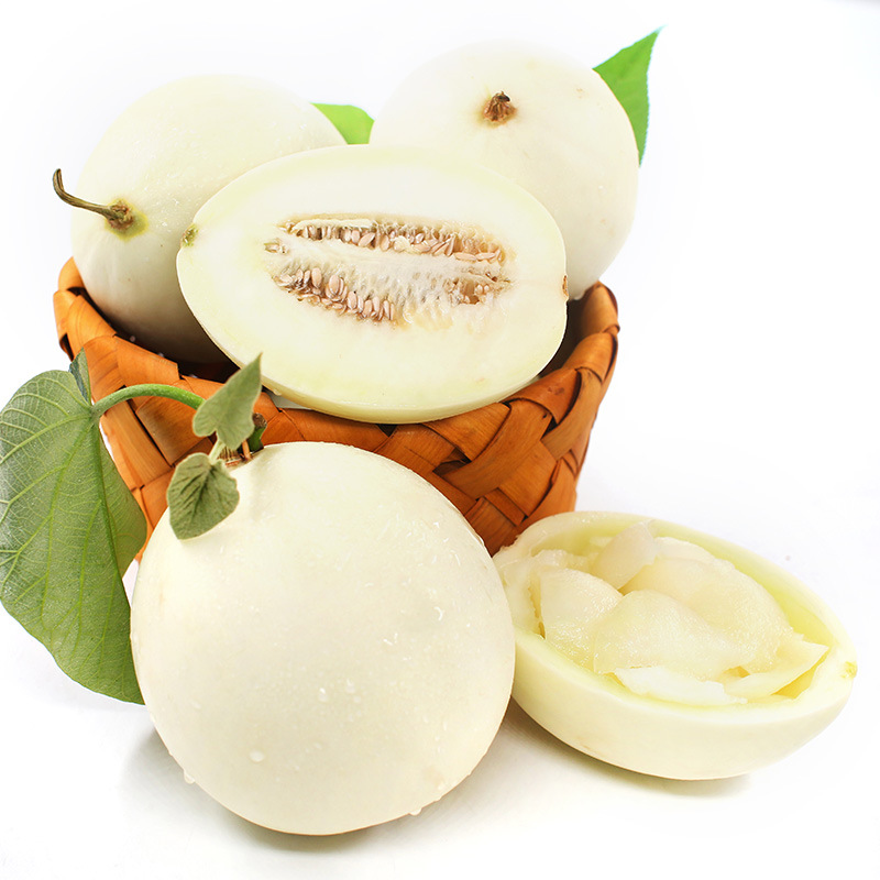 【应季款】陕西阎良甜瓜 头茬新鲜当季水果白皮小籽蜜瓜整箱代发