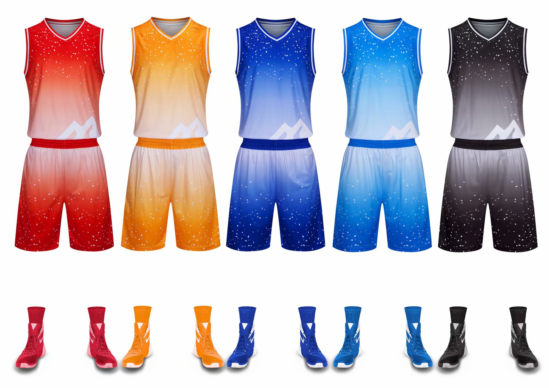 数码印花篮球服新款全身印篮球衣定制学生比赛球服训练服印字背心