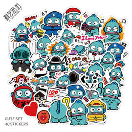 可爱卡通 横yo日本动漫人物手帐贴纸创意手机装饰素材防水贴纸