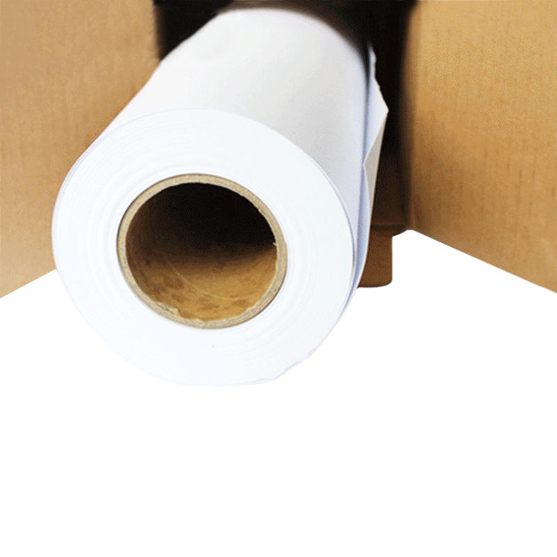 打印专用双墨纸卷筒背胶纸 防水打印纸相片纸水晶膜影像相纸