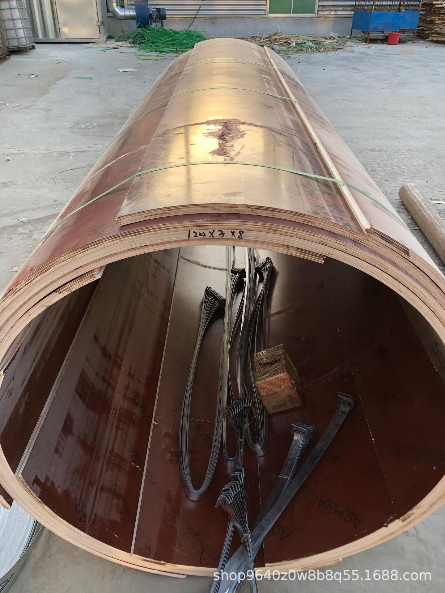 供应圆柱模板 圆形建筑模板 拼缝紧密 经久耐用 尺寸可定制