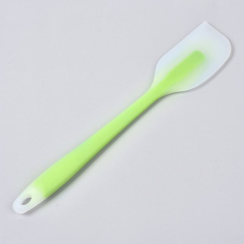 Spot One-Piece Translucent Silicone Large Baking Tool Cake Butter Knife Rubber Stirring Scraper Wholesale