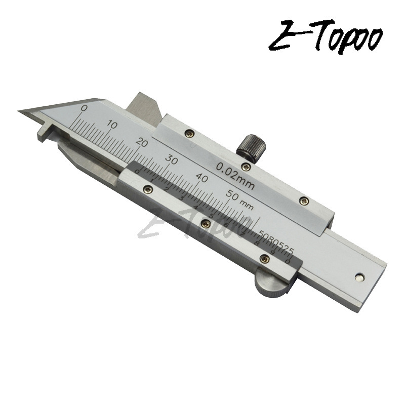 huoto 0-50mm 0.02mm游标倒角卡尺 倒角测量仪 游标卡尺