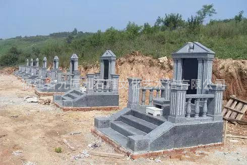 中国黑墓碑福建黑石材墓碑花岗岩祠堂墓碑户外农村土葬石雕墓碑