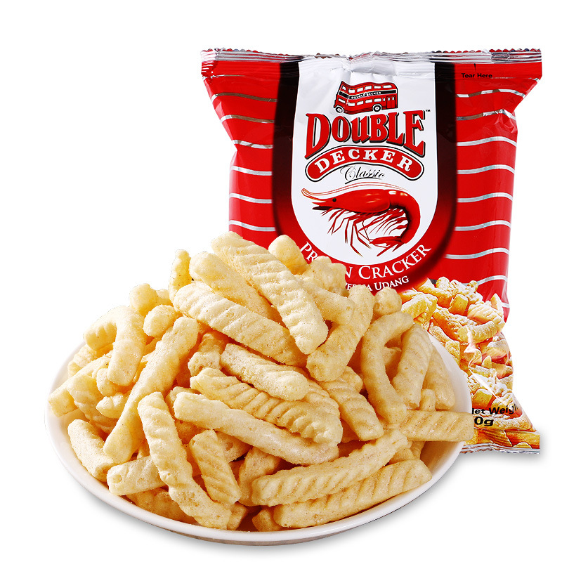 马来西亚mamee妈咪虾条 原装进口休闲膨化食品 经典小吃虾条 60g