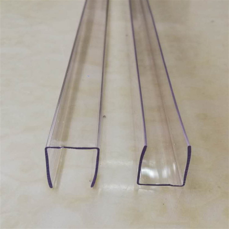 深圳【10多年工厂直销】塑料u型槽 塑胶包边条pvc卡槽