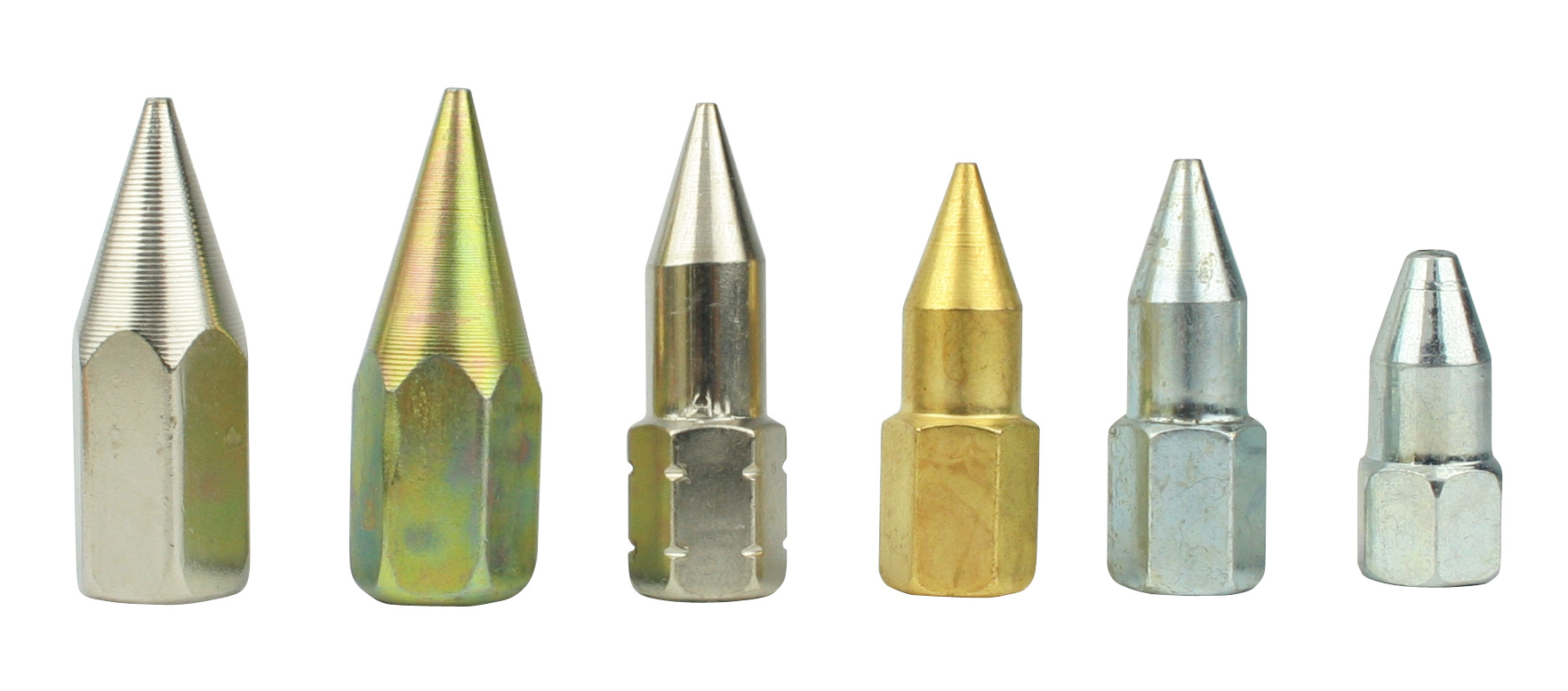 汽车淋水配件尖头黄油枪头黄油嘴铜铁碳钢加厚m10*1国标