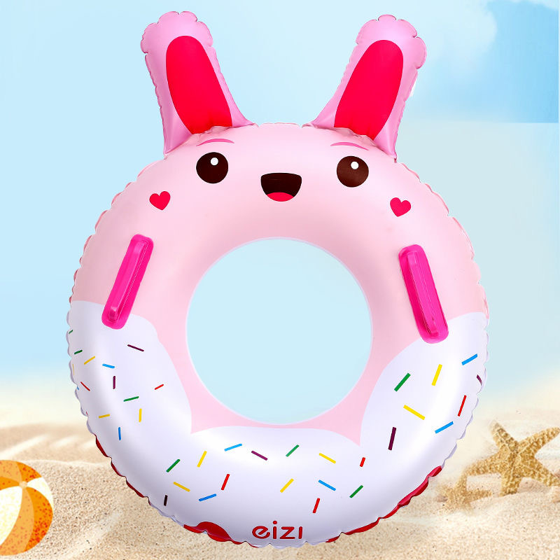 新款pvc加厚充气儿童游泳圈 卡通泳圈儿童充气救生圈腋下圈游泳圈