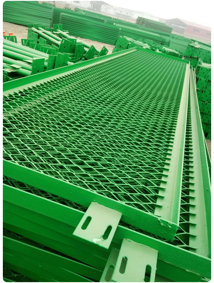 菱形钢板网喷漆菱形铁丝网片重型金属钢板网 脚踏平台维护板网