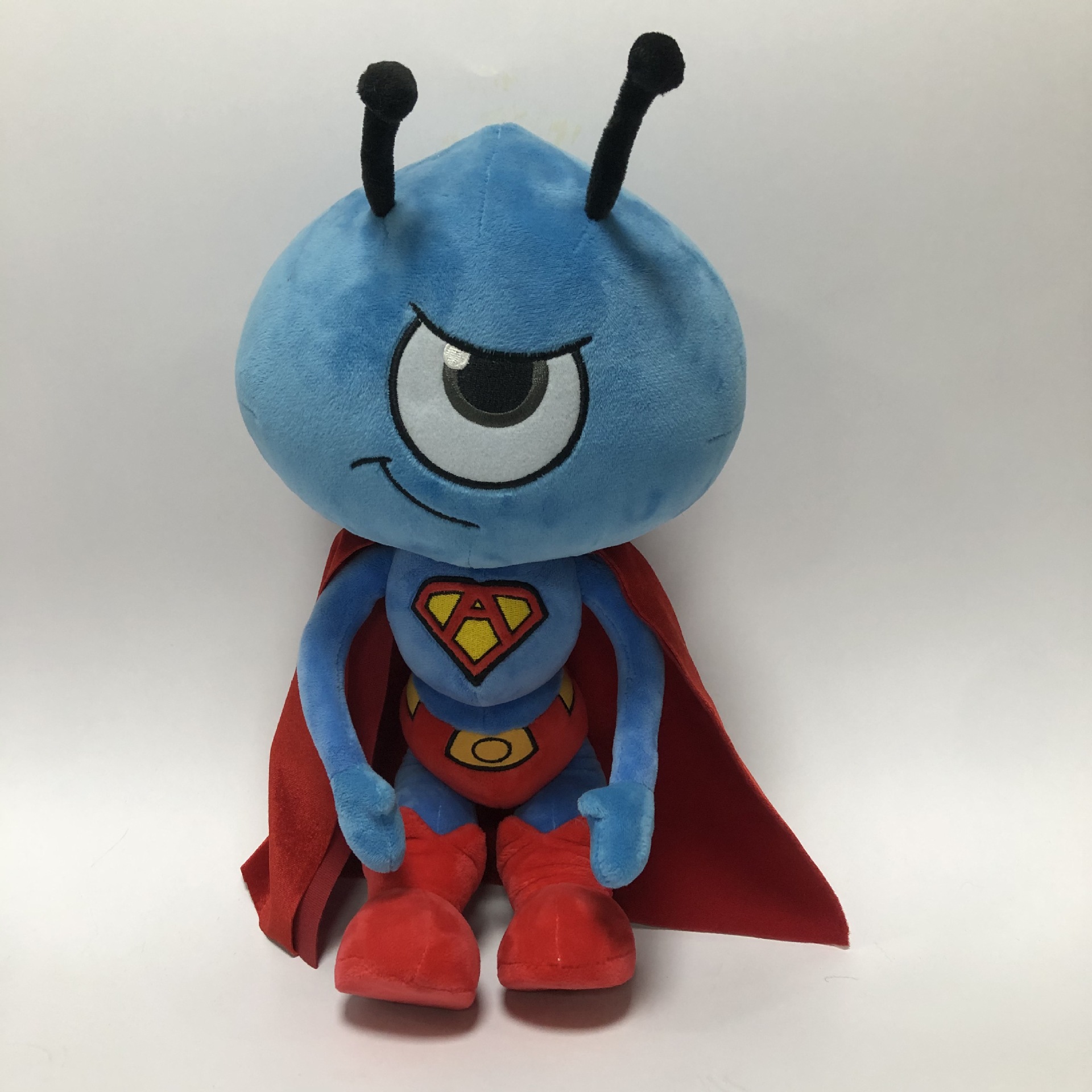 25cm时尚毛绒蚂蚁昆虫类玩具公仔企业吉祥物公司礼品来图来样定制