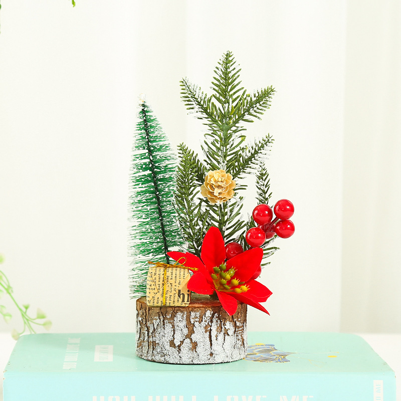 New Christmas Decorations Mini Christmas Decorative Tree Desktop Decoration Christmas Tree Set Table Decoration Wholesale