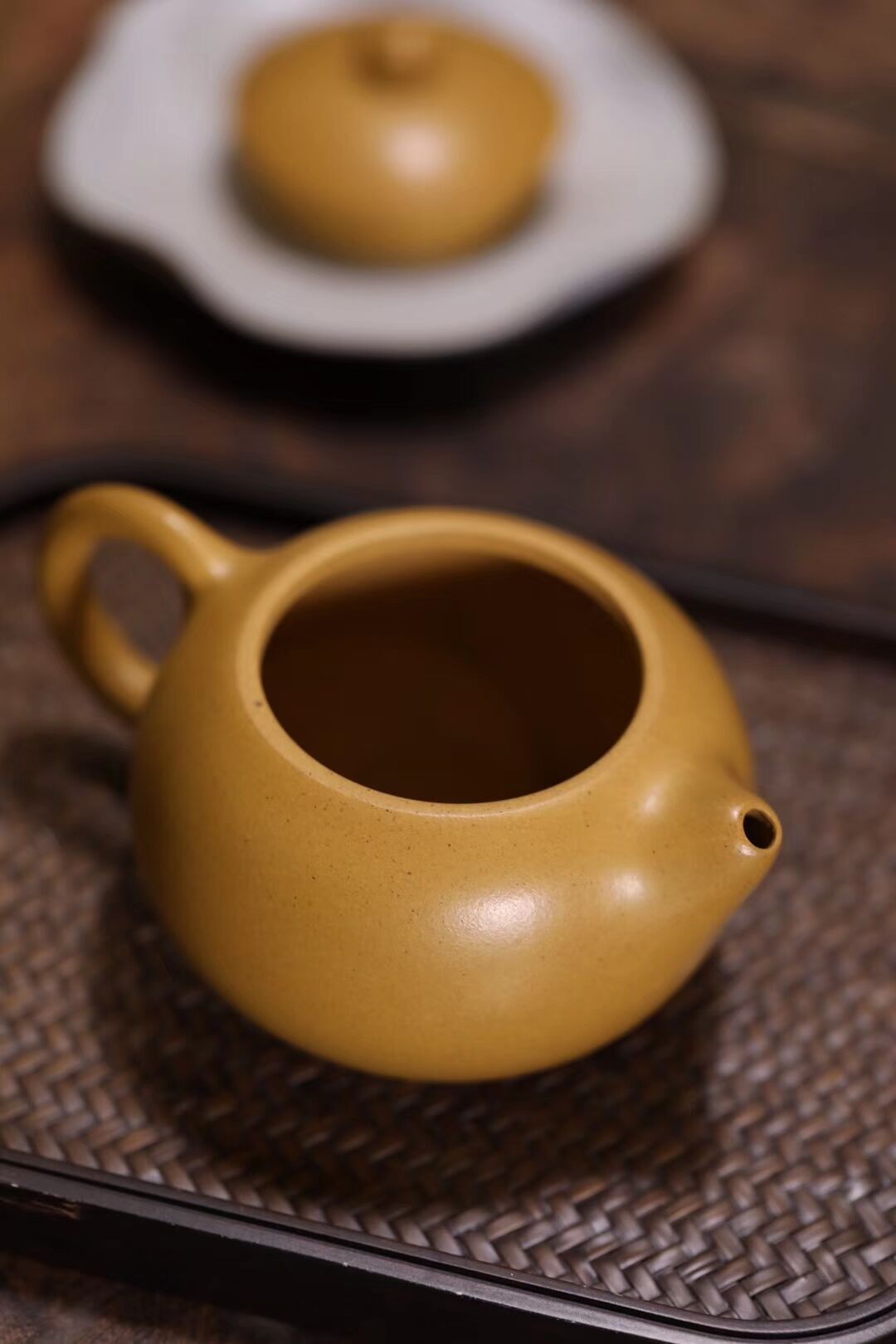 宜兴紫砂壶茶具茶道名家正品纯手工精品原矿优质黄段泥西施壶特价