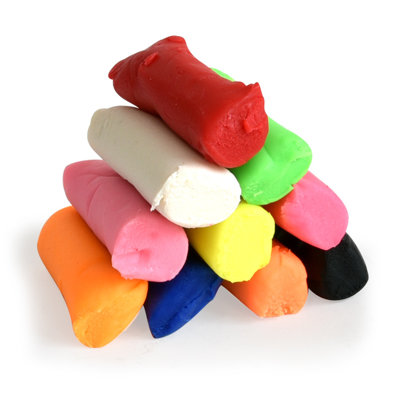 欣贝彩泥大桶24色创意diy彩泥配带模具学生儿童橡皮泥彩色橡皮泥