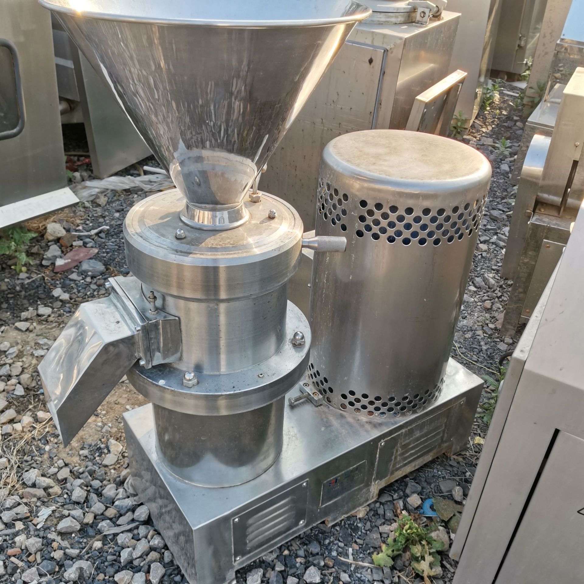 二手胶体磨jms180胶体磨不锈钢实验室胶体磨销售回收