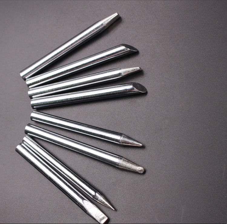 电烙铁100w烙铁头外发热通用环保无铅电焊头通用型尖头刀头起子头