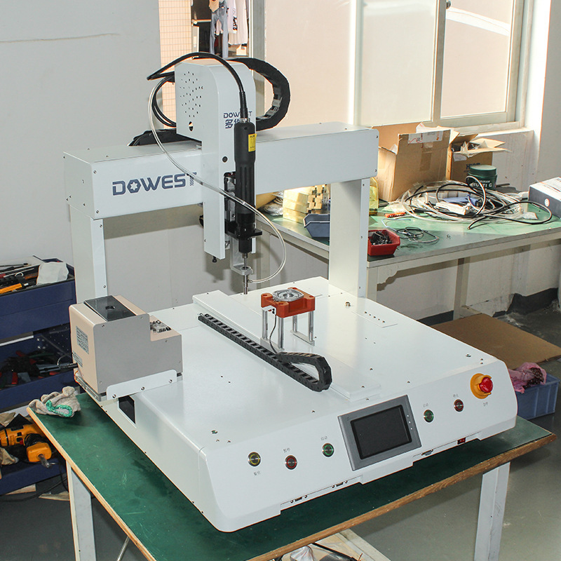 桌面式吹气半自动螺丝机 多轴自动打螺丝机厂家直供自动锁螺丝机