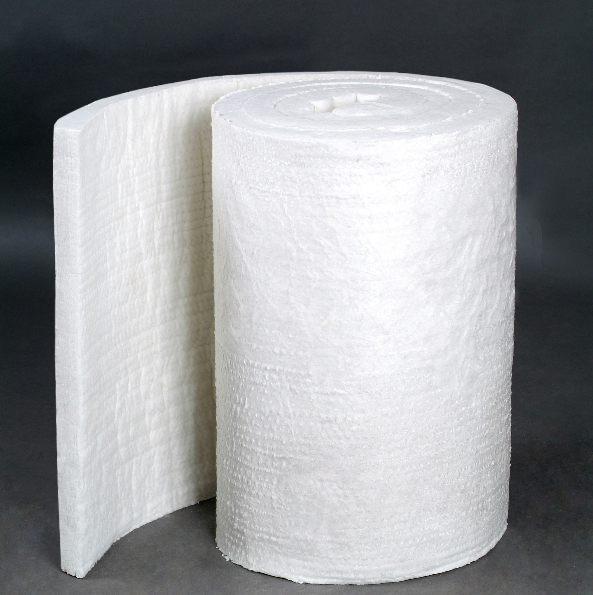 厂家生产一级1260标准型硅酸铝陶瓷纤维甩丝针刺毯