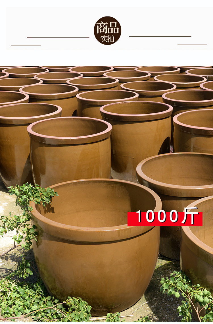 酒坛酒缸发酵缸水缸厂家直销批发1000公斤2000斤四川土陶大酒坛子