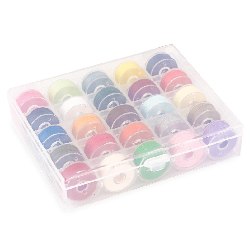 Bobbin Set Sewing Thread Embroidery Thread Patchwork Non-Woven Thread Student Manual Commonly Used Art and Craft Material Sewing Thread Bobbin Core