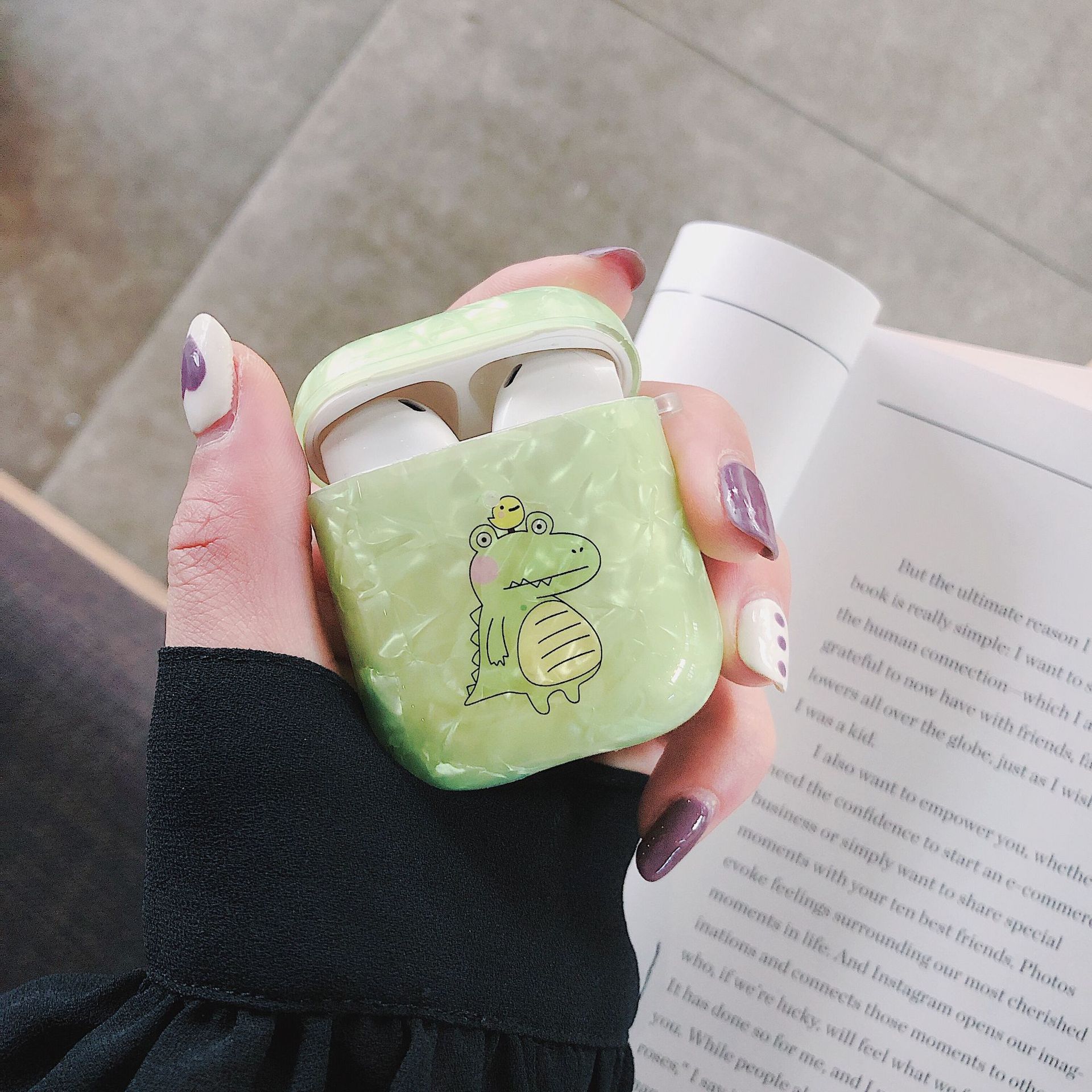 imd贝壳纹airpods pro耳机套厂家批发适用苹果二代耳机保护套定制