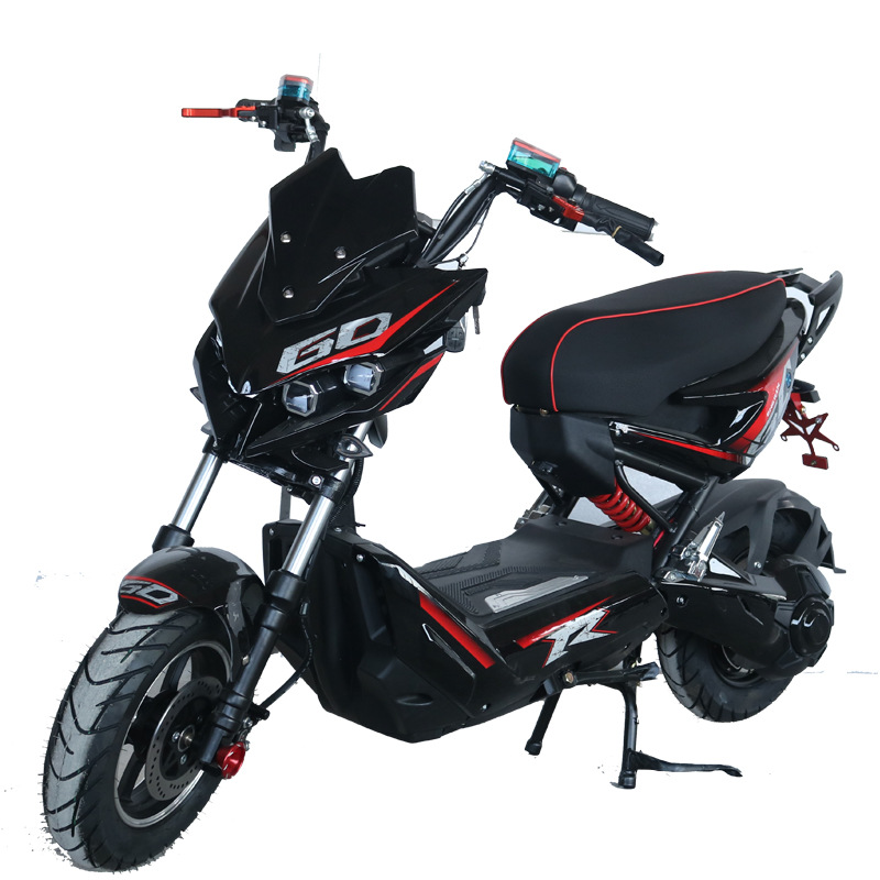 战狼3c新国标电动车72v助力车电摩电动摩托车 大功率战警电瓶车